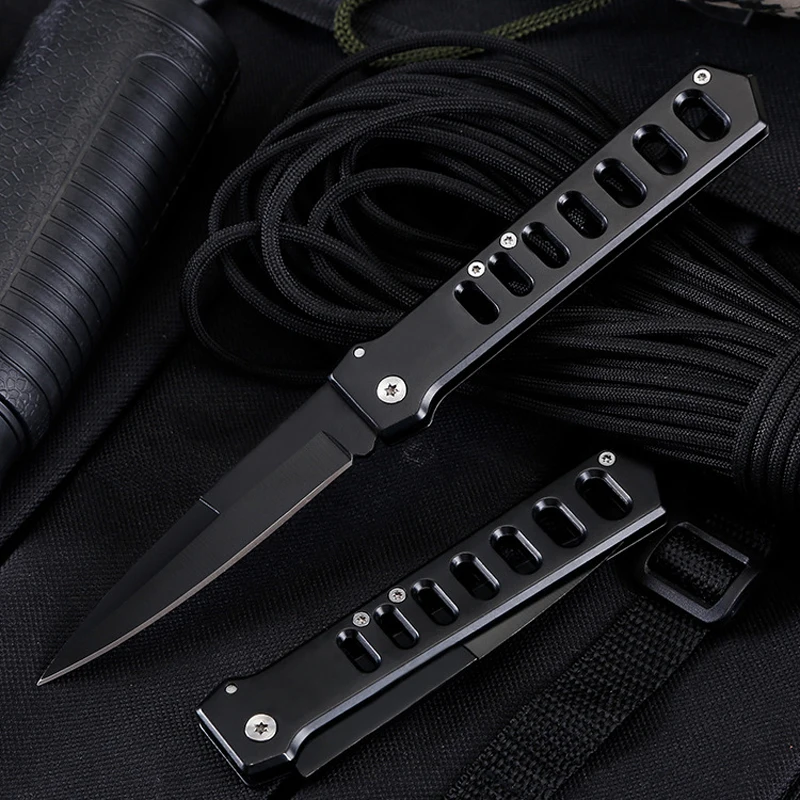 Североамериканский 22 см черный стальной складной нож(8CR13 сталь) выживания многофункциональный складной нож-Универсальный Тактический нож
