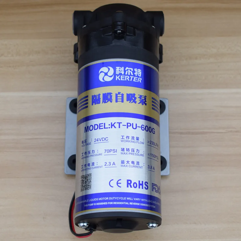 

Water pump household universal 600G self-priming pump 24v