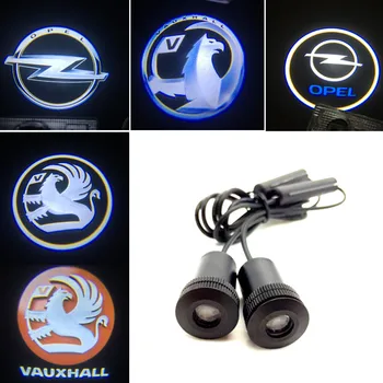 

2PCS Laser Logo Projector LED Car Door Light For Opel Insignia A B Corsa D C B Zafira Vectra C Mokka Vectra Omega Vivaro Omega