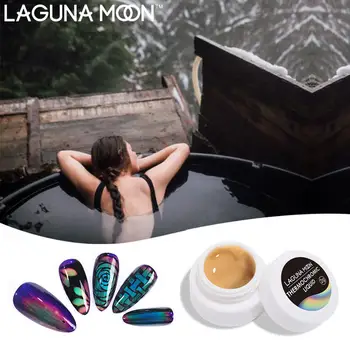 

Thermochromic Liquid Crystal Mood Color 2ML Aurora Colorful Change Gel Nail Polish UV LED Soak Off Temperature Changing Lacquer