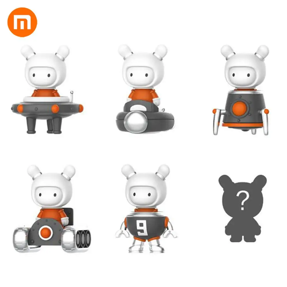 

Newest Xiaomi MIJOY Mitu Rice Rabbit Doll Looking the Moon series brand Surprise hidden Technology theme Cute Gifts Children Toy