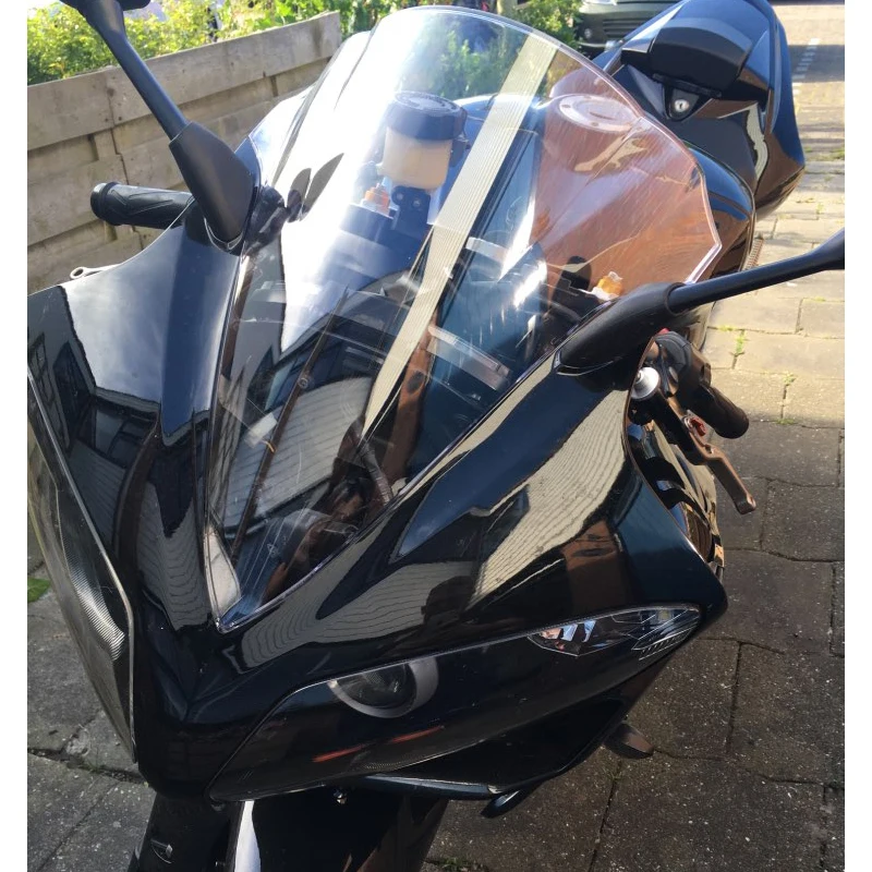 Ветер экран для 2007 2008 Yamaha YZF-R1 YZF R1 1000 ветер экран дефлекторы лобовое стекло дым черный Иридиум - Цвет: Transparent