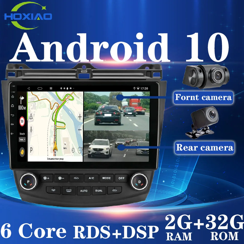 Автомагнитола 2DIN 9 дюймов Android 10 четырехъядерный процессор Wi Fi GPS Bluetooth