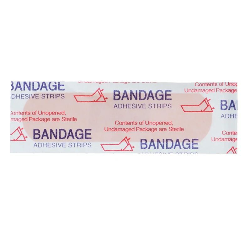Kit de tirita de vendaje externo, accesorios, 72x19mm, 50 Uds.