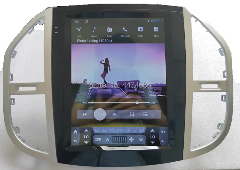 Ouchuangbo 12,1 дюймов Авто gps радио головное устройство для Benz VITO Поддержка 8 core 1080P 4+ 64 android 8,1 OS карта