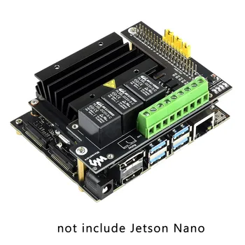 3 Channels Relay Expansion Board for NVIDIA Jetson Nano B01/2GB Optocoupler Isolation with GPIO Header  for Jetson Nano 2