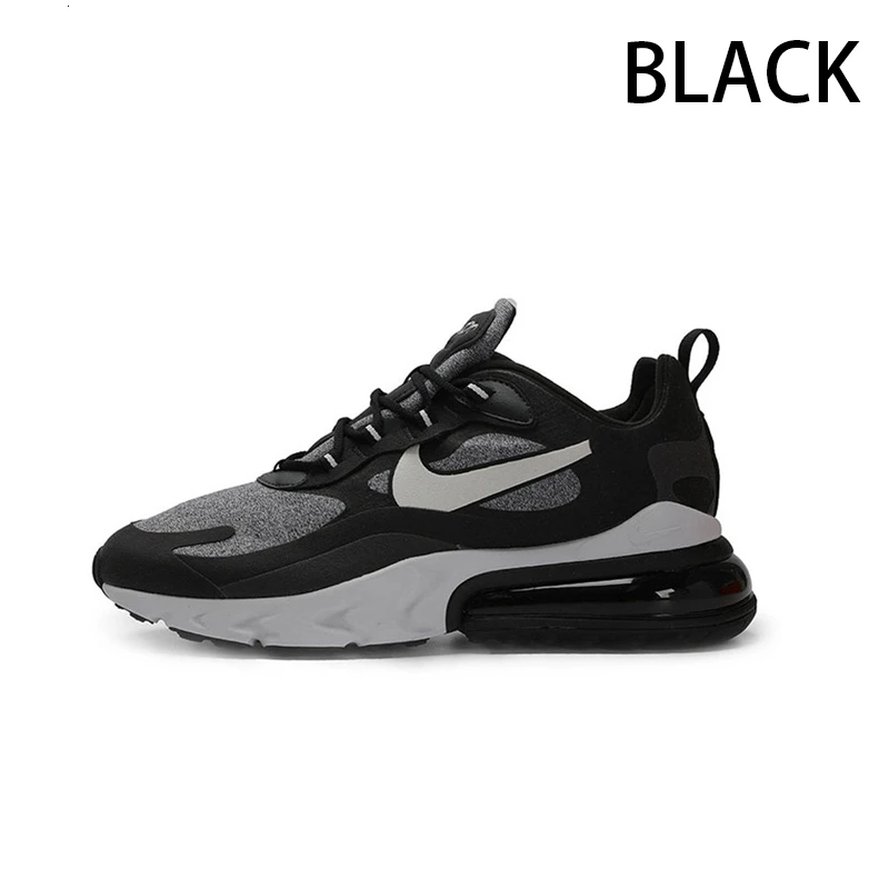 NIKE AIR MAX 270 REACT(GS) оригинальная детская обувь с воздушной подушкой Детские кроссовки удобные спортивные кроссовки# BQ0102-001