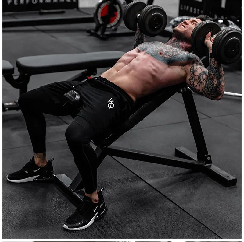 Muscle Dr. Европа и Америка братья стиль популярный бренд Чистый хлопок повседневные спортивные шорты мужские свободные брюки для фитнеса