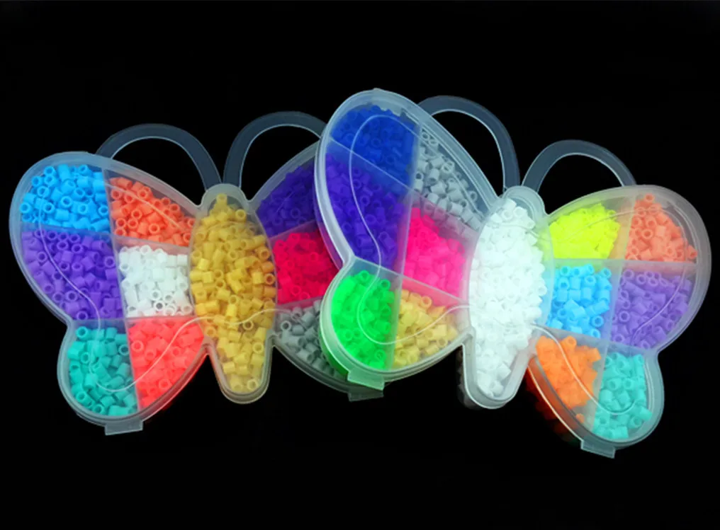 Интеллектуальные DIY детские игрушки новые игрушки многоцветная экологическая мозаика Хама Bean 5 мм и Bean стерео мозаичная сумка типа «ковш»