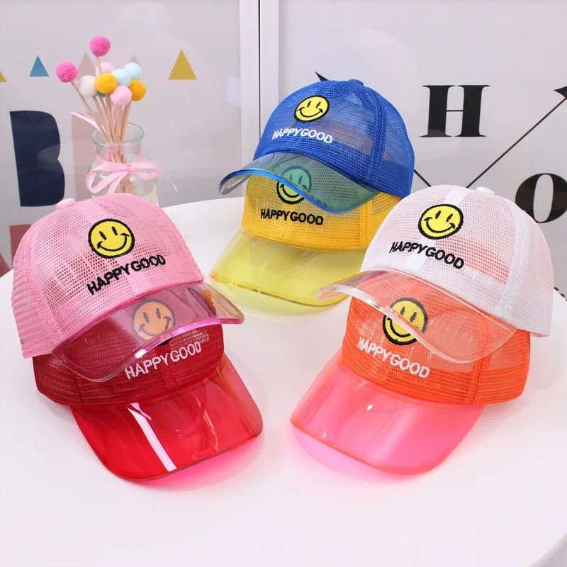 

Spring Summer Children Baseball Caps Healthy Breathable Snapback Hat Simple Cute Style Baseball Hats For Kids Boys Girls