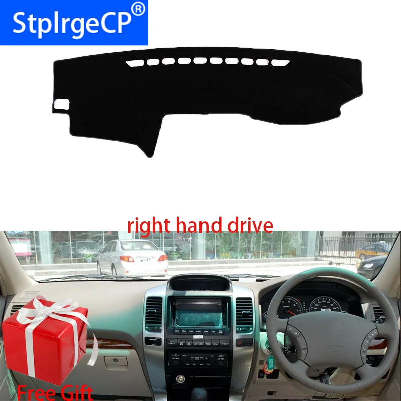 Car Dashboard Cover Mat for Toyota prado 2004 2005 2006 Right Hand