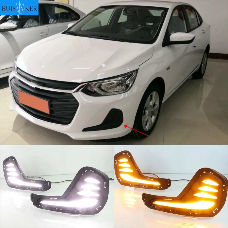 Дневные ходовые огни указатели поворота противотуманные 2 шт. для Chevrolet кавалер