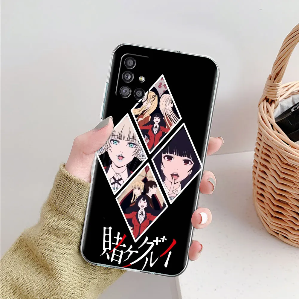 Soft Case for Samsung Galaxy A51 A71 M31 A42 5G A21s A41 M51 A31 M31s Cover Phone Back Shell Capa Kakegurui Jabami Girl Anime Soft Case for Samsung Galaxy A51 A71 M31 A42 5G A21s A41 M51 A31 M31s Cover Phone Back Shell Capa Kakegurui Jabami Girl Anime