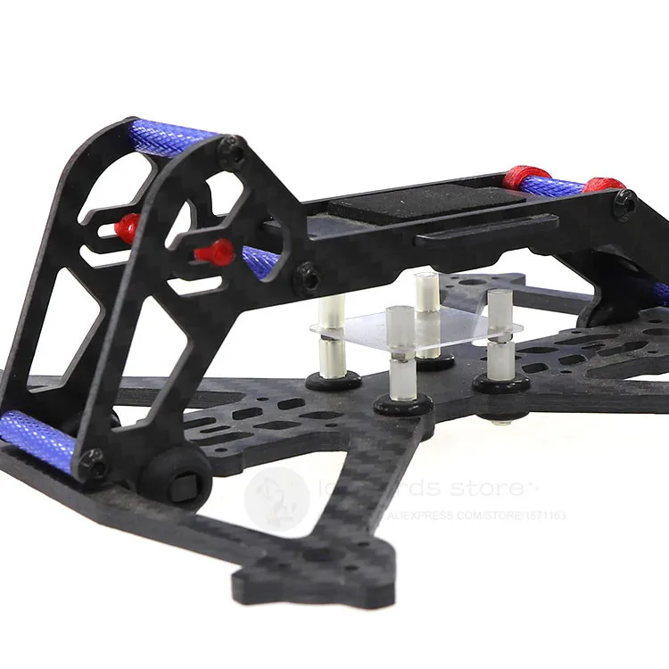 Acrobrat 163 3 дюймовая четырехосная рамка из углеродного волокна для DIY FPV мини