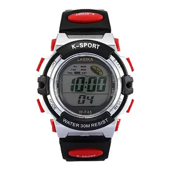 

Military Kids Sport Watches 30M Waterproof Electronic Wristwatch Shock Resistant Digital Stop Watch Clock Watch For Boys Girls