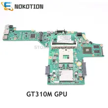 NOKOTION V000208030 основная плата для Toshiba Satellite E200 E205 материнская плата для ноутбука HM55 DDR3 GT310M graphics
