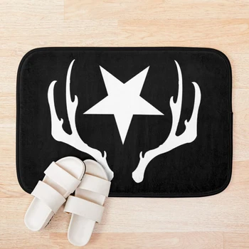 

Disco Elysium - Sad Commie Apocalypse Cop Bath Mat Bathroom Bath Mat Set Mirrofiber Cartoon Bath Rug Set