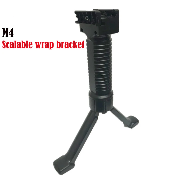 

Totrait New ABS Water Gel Accs Tactical Grip Vertical Handle Foregrip Bipod For 8th M4A1 Toy Handle Grip Black