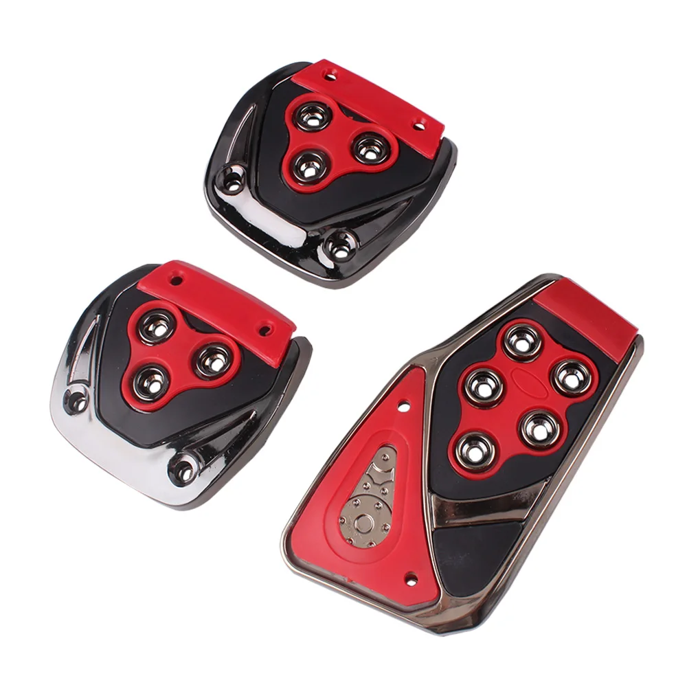 Car Accessories Car Pedals Pedal Cover Racing Pedals RASTP Car Styling Racing Pedals Universal Manual Brake Pedals Foot Rest Auto Pedal Pads RS-ENL010
