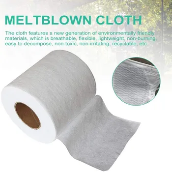 

10/20/30/50/100m Meltblown Fabric DIY Cloth Nonwoven Fabric Original Breathable Meltblown Cloth Handmade