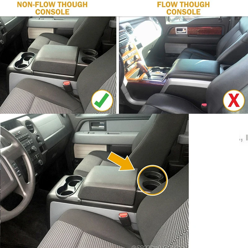 Подходит для Ford 2004- Ford F-150 Expedition задняя консоль подстаканник резиновая вставка