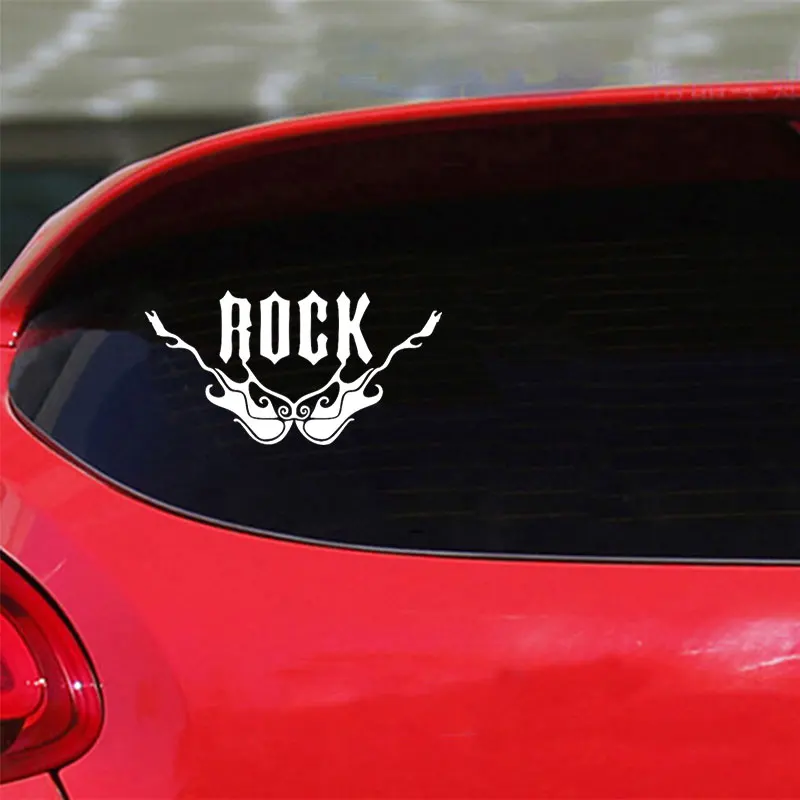 Rock стильные автомобильные наклейки креативные забавные оконные изделия