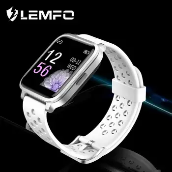 

LEMFO Women Smart Watch Men IP68 Waterproof Full Touch Heart Rate Monitor Physiological Reminder Multi-Sport Mode Smartwatch