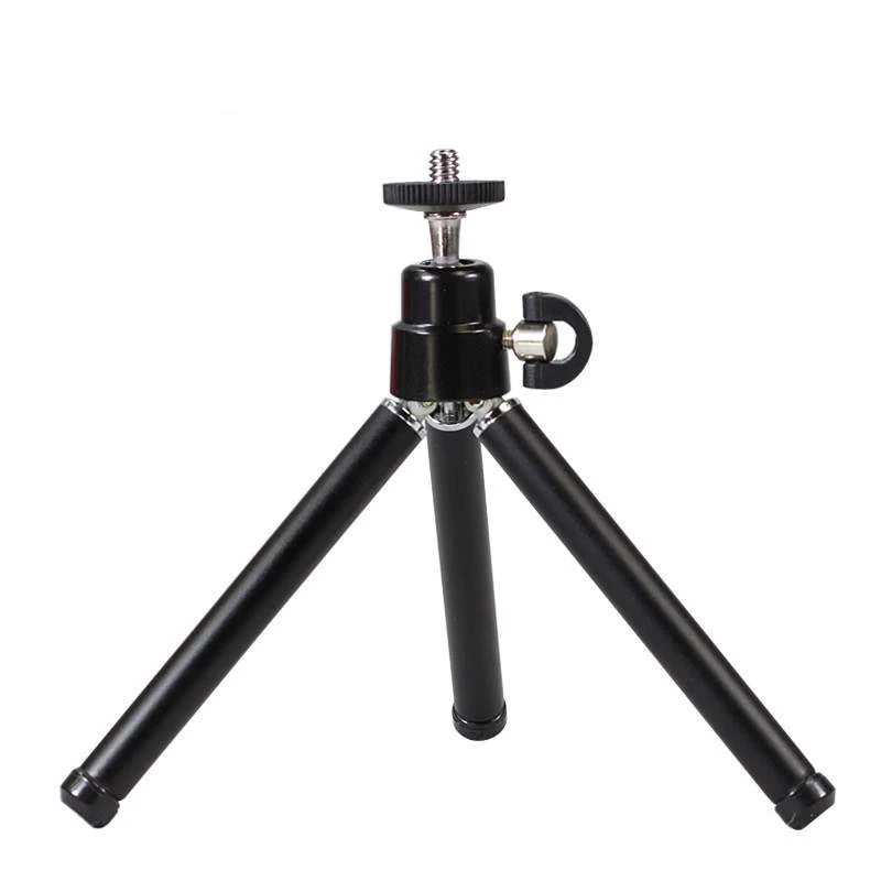 Aluminum Mini Tripod light Table Stand Extendable 3 Joint tripode Phone Holder Vlog Selfie For Digital Camera Cellphone iPhone