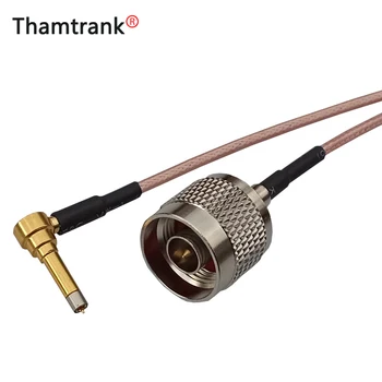 

N type male plug to 3G Modem Cable Assembly MS156 Right Angle RG316 15cm 6inch wholesale NEW