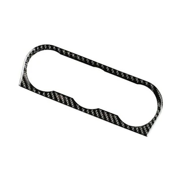 

for Subaru Forester XV 2013-2018 Car Real Carbon Fiber AC Air Conditioning Switch Panel Cover Trim Frame Accessories