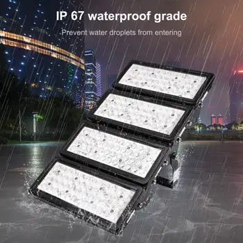 

LED 200W Concentrating Module Flood Light 110V Warm White