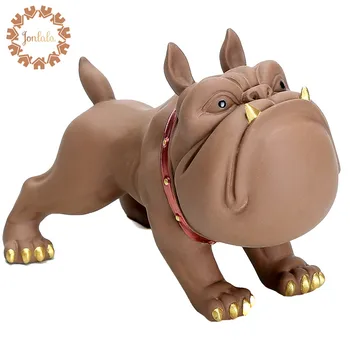 

Cute American Bully Dog Funny Cartoon Dog Creative Crafts Ornaments Decor Minimalist Modern Soft Home Furnishings, Best Gift