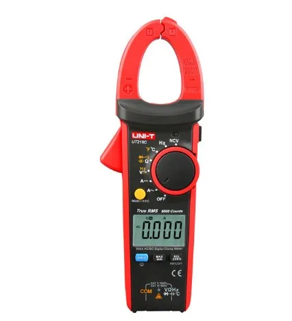 Карманный ручной 600A настоящий RMS цифровой клещи измерительный инструмент цифровой амперметр резисторный конденсатор частота тест НТС - Color: UT216C