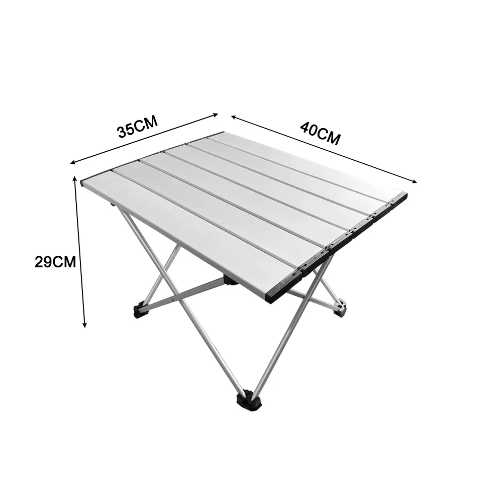 Portable Folding Camping Table Outdoor Canopy Cooking Foldable Desk Tourist Picnic Small Lightweight Metal Camping Folding Table foldable table