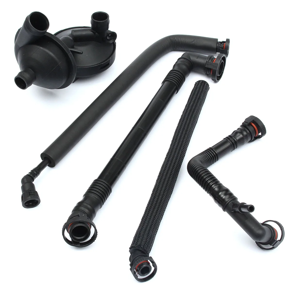 

1 Set Crankcase Oil Separator Hose & Vent Valve Kit For BMW E46 E39 E60 M54 X3 X5 Z3 Z4 11617504535 11617504536 11611432559