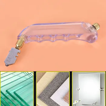 

1Pcs Professional Oil Glass Cutter Hard Diamond Cutting Glass Tile Manual Cutting Tool