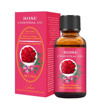 

New Arrival 30ml Rose/Lemon/Ginger Essential Oil Natural Plant Therapy Detox Oil Natural Anti-Aging Body Massage Oil