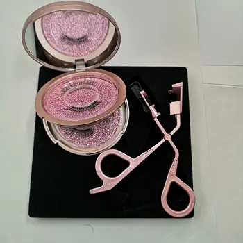 

NEW 2pcs quantum magnetic eyelash set soft magnet Glue-free Magnetic Eyelashes Set Makeup Waterproof