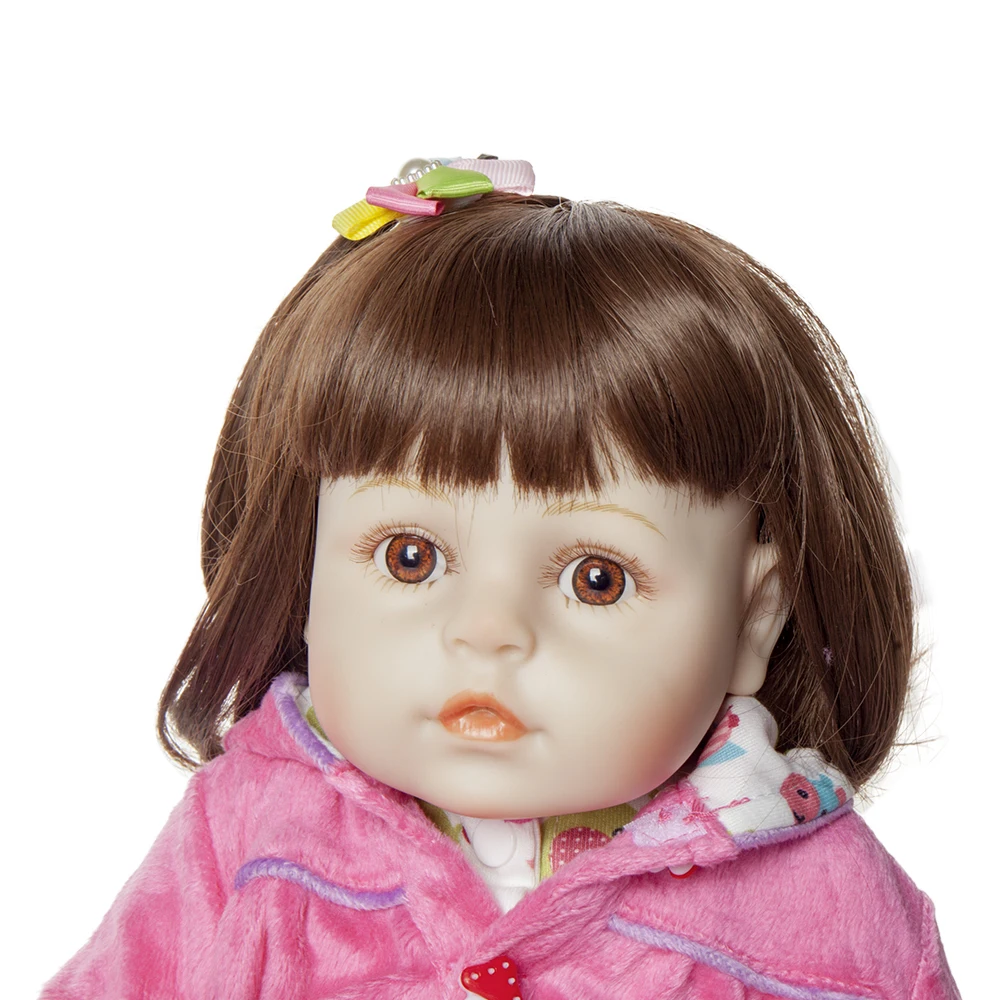 Hoomai 48 см Boneca Reborn Baby куклы Дети День рождения Рождественский подарок ткань тело Bebe Reborn Дети симпатичный детский подарок детские игрушки