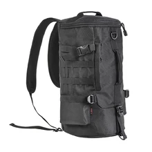 Fishing Bag Fishing Rod Reel Case Carrier Holder Fishing Pole Storage Bag Travel Carry Case Backpack, Cylinder Shape