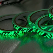 Водонепроницаемая утолщенная светящаяся лента самоклеющаяся Предупреждение видения светящаяся в темноте защитные накладки флуоресцентная плитка линия наклейка