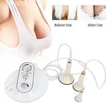 Women Painless Pressure Electric Breast Enhancement Massager Home Use Chest Cupping Suction Breast Cup Beauty Instrument Machine