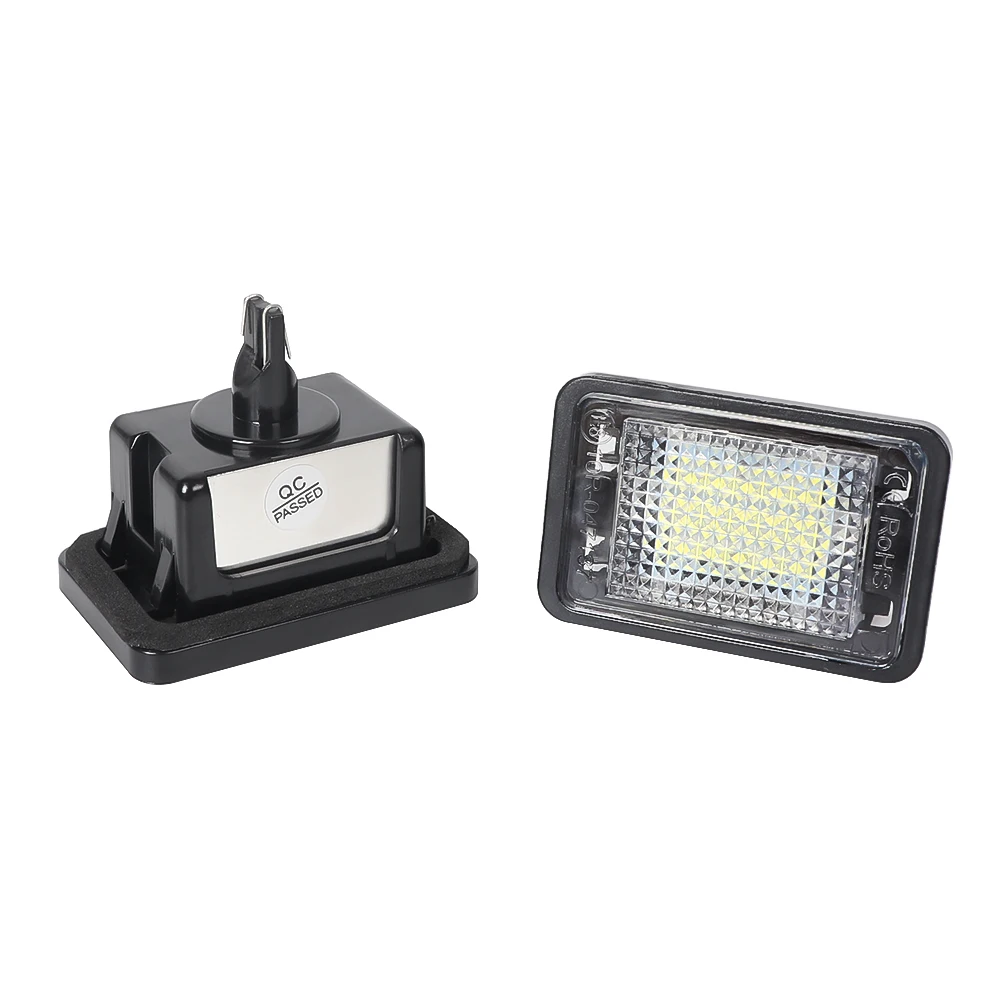 

2X For Mercedes Benz GLK CLASS X204 2007 2008 2009 2010 2011 2012 2013 LED Car License Plate Light Lamp Auto Accessories