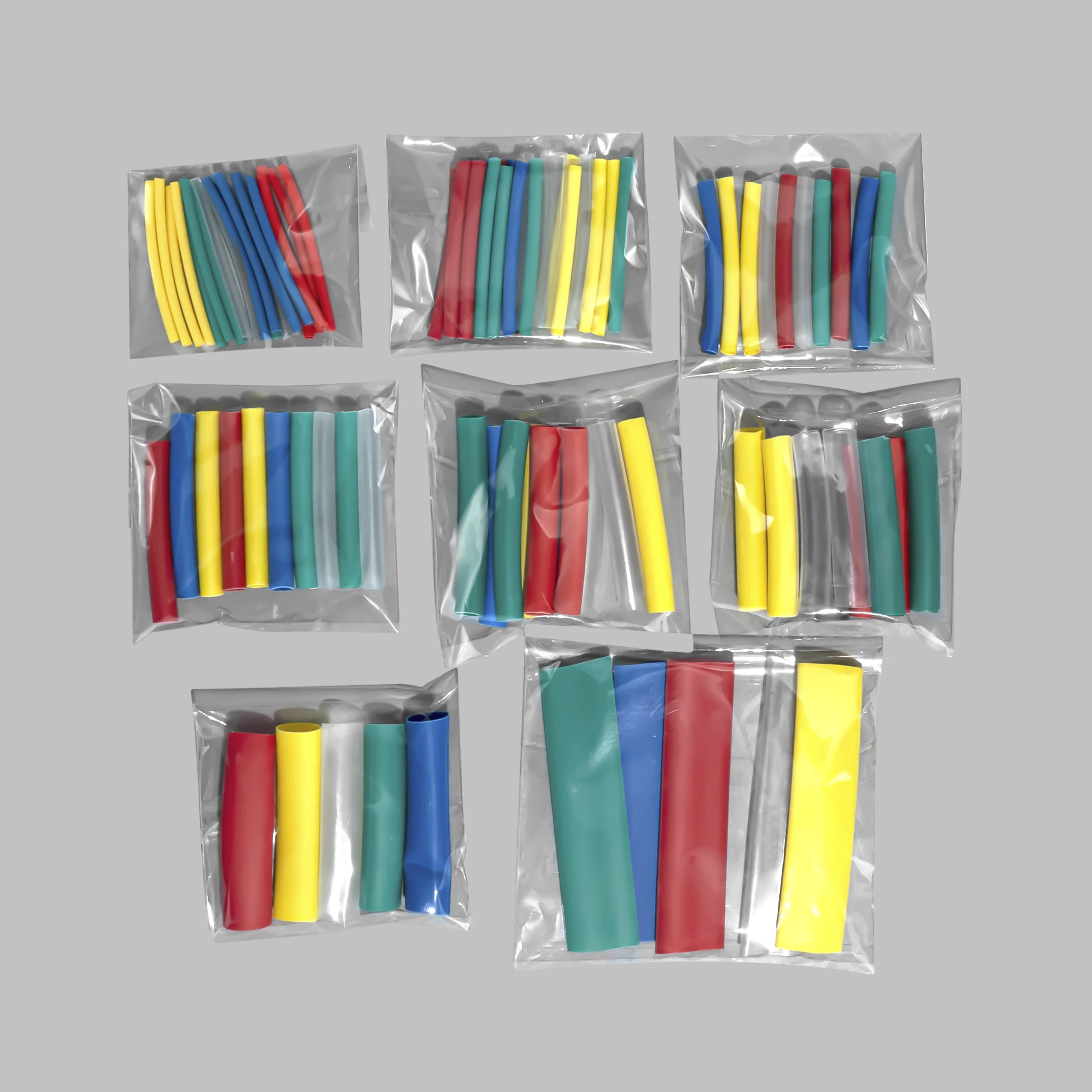 3:1 Heat Shrink Tube With Glue Inside 90 PCS 8 Size 1.6/2.4/3.2/4.8/6.4/7.9/9.5/12.7mm Wrap Wire Cable Kit heat shrink tubing heat shrink tube heat shrink tube kit heat shrink cable sleeve