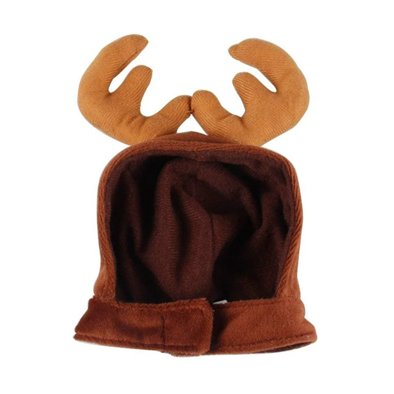 

Christmas Pet Cute Reindeer Costume Hat for Cat and Small Dog