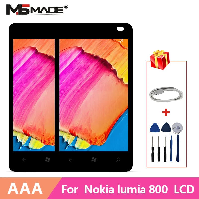 

4.3" For Nokia Lumia 900 LCD Display Touch Screen Digitizer Assembly Parts With Frame For Nokia Lumia 900 Display Free Shipping