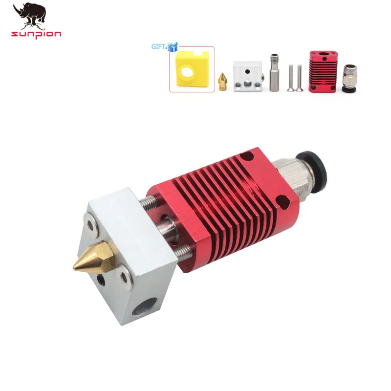 Kit Estrusore Hotend MK8 Per Ender-3, CR10 – Ugello 1.75/0.4 Mm, Testa J, Ricambio Stampa 3D