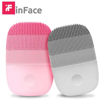 

inFace Facial Cleaning Massage Brush Sonic Electric Deep Face Washing IPX7 Waterproof Silicone Face Cleanser Skin Care