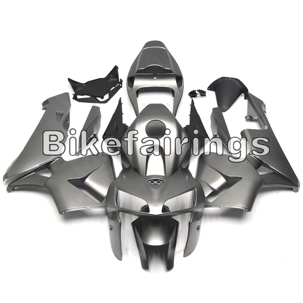 ABS пластик полный комплект обтекателя для Honda CBR600RR F5 2005 2006 CBR 600RR 05 06 впрыска мотоциклетный кузов-матовый чистый серый