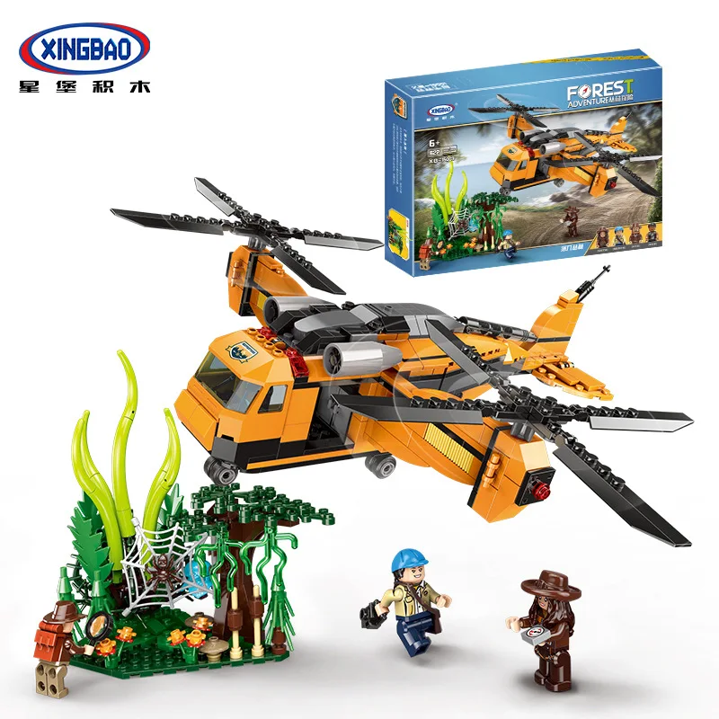 

New Style XINGBAO Explore Stone Tablet Xb15004 Small Particles Building Blocks Assembled CHILDREN'S Toy